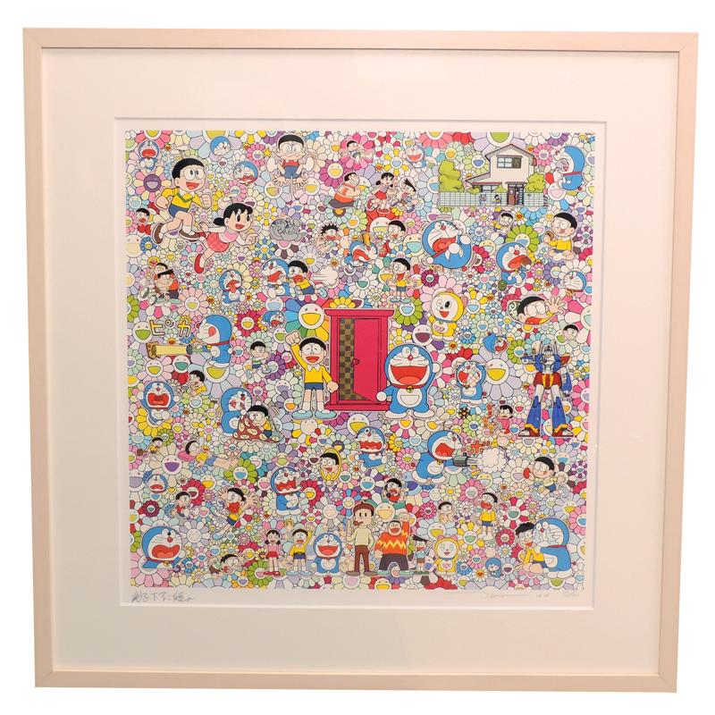 飯能本店］村上隆 ドラえもん どこでもドアととっても良い日のスケッチ