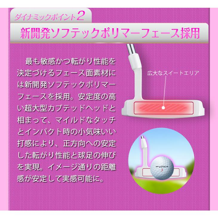 DYNAGOLF（ダイナゴルフ） ゴルフ クラブ レディース レフティ パター