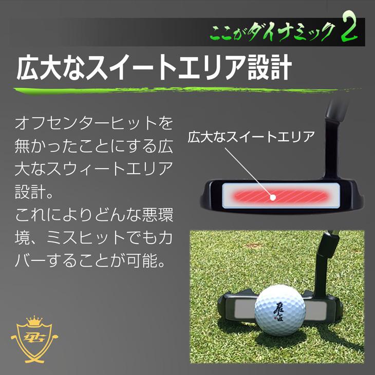 DYNAGOLF（ダイナゴルフ） ゴルフ クラブ メンズ パター マレット型 34