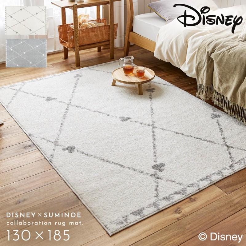 スミノエ ディズニー ラグ カーペット マット 130×185cm ミッキー