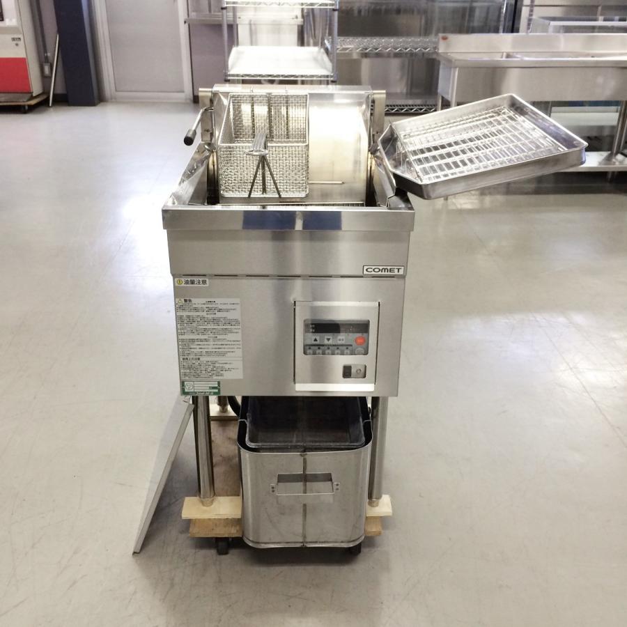 電気フライヤー コメットカトウ CF2-E18B 中古 : 業務用厨房機器の新橋