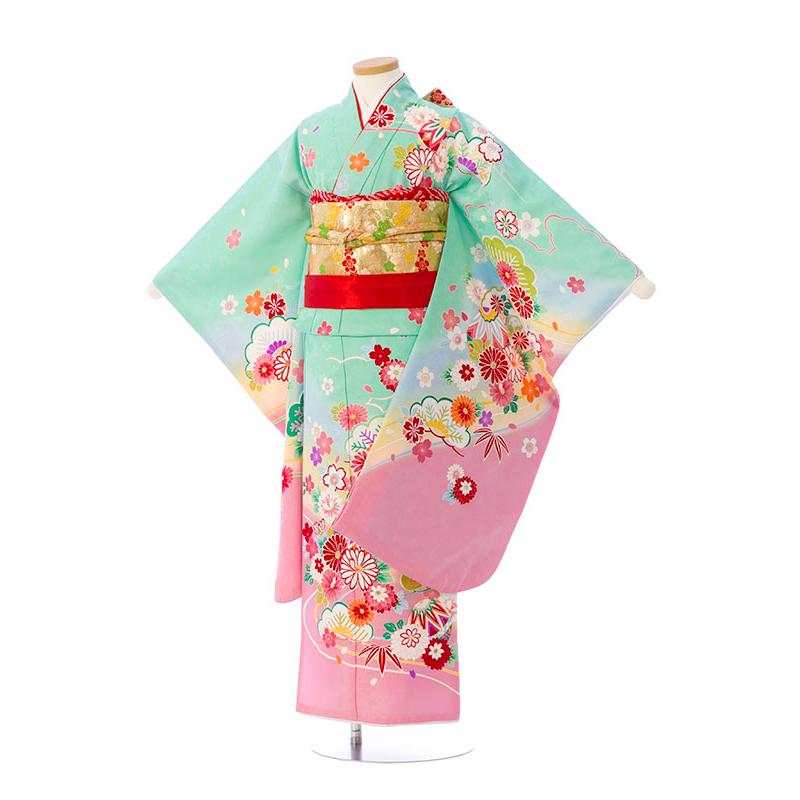 レンタル着物|7歳女の子|115〜125cm|七五三着物レンタルフルセット