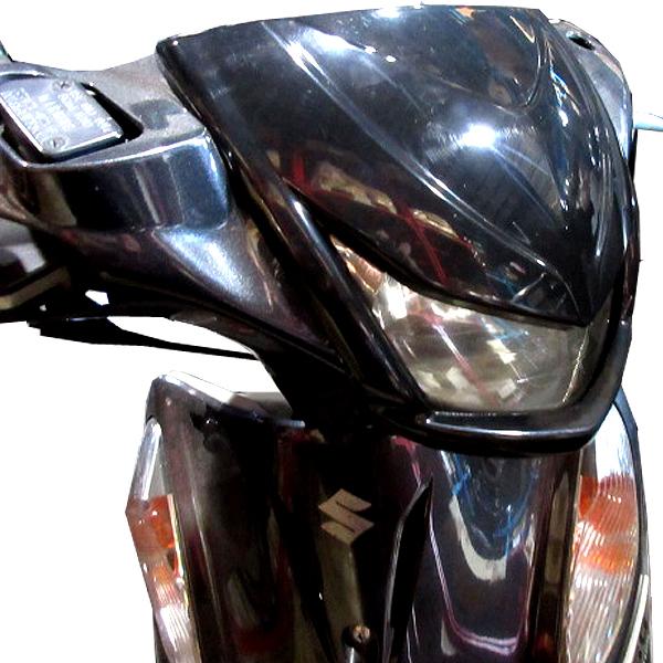 SUZUKI アドレス V125G フロント エアロ マスク 黒 V125 V125S CF46A