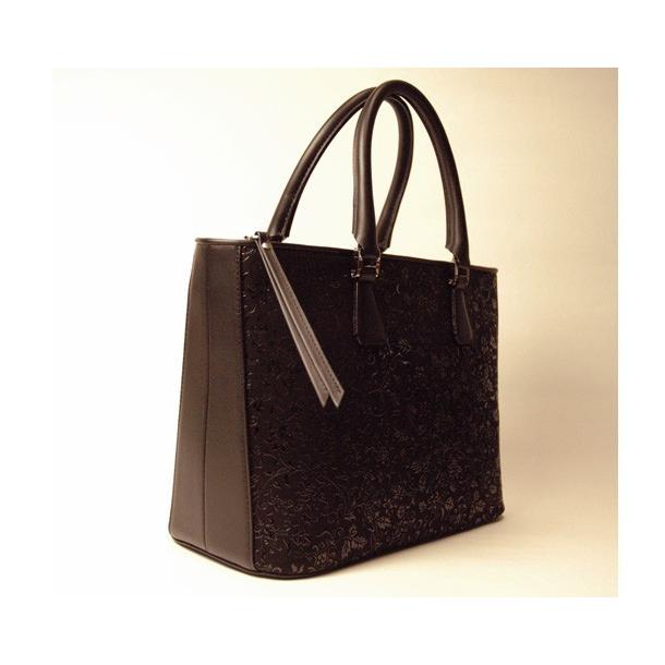 印傳屋（INDEN-YA） 印伝バッグ 印伝 手提げ バッグ レディース 印伝屋