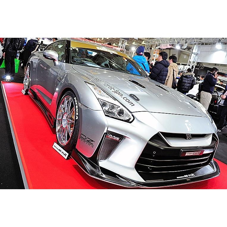 GT-R 【M's】 NISSAN R35 (2007.12‐) TOP SECRET M17 フルバンパー