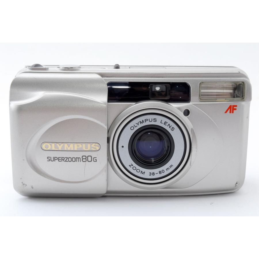 ☆コンパクトフィルムカメラ☆ オリンパス OLYMPUS SUPER zoom 80G