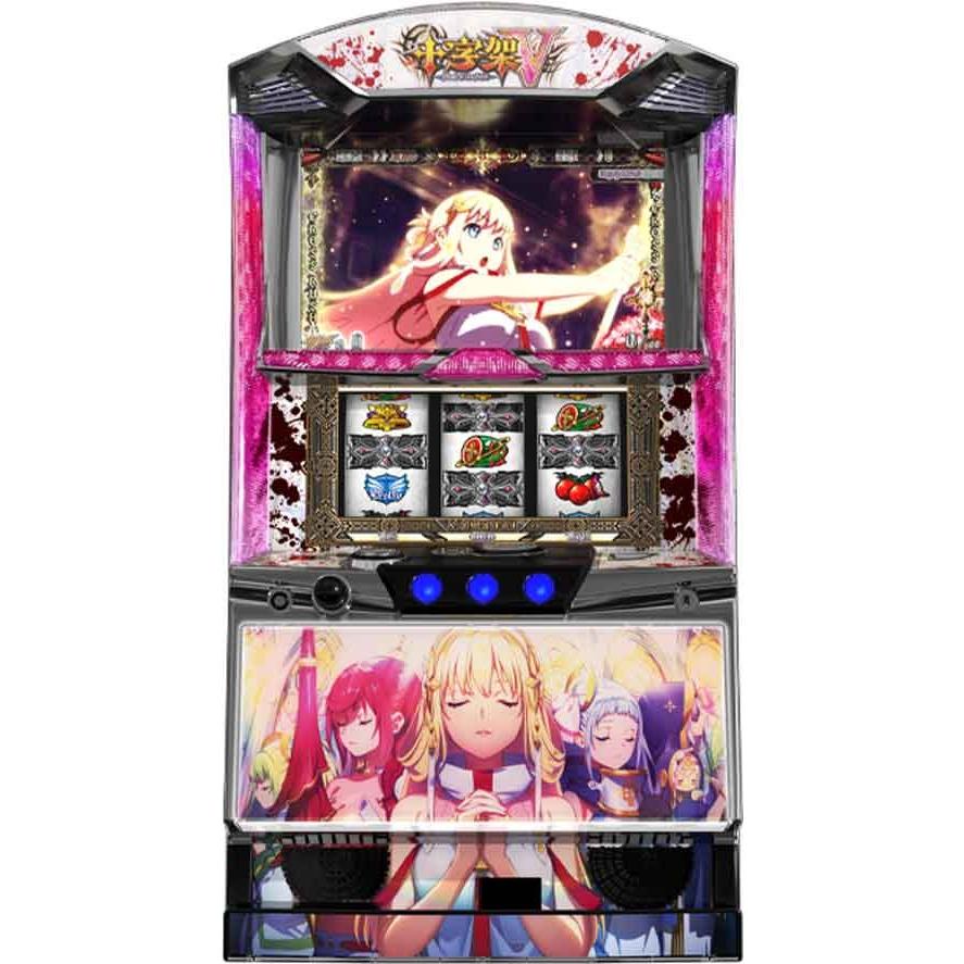 S十字架5ZA コイン不要機セット 中古パチスロ実機 オーゼキ