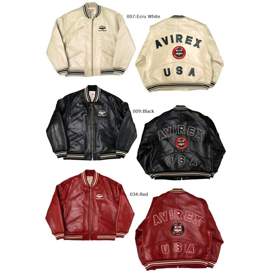 AVIREX（アヴィレックス） アビレックス ラムレザー スタジアム