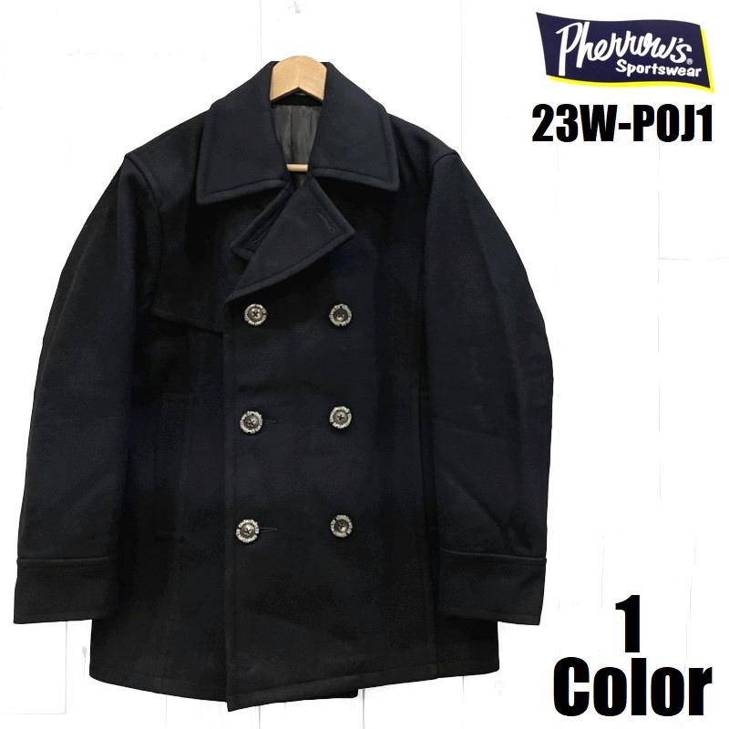 Pherrow's（フェローズ） ウールメルトンピーコート Pherrow's EASY