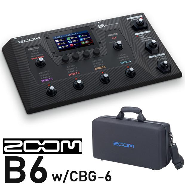 ズーム（zoom） ZOOM B6 ベース マルチ エフェクター 専用ケース CBG-6