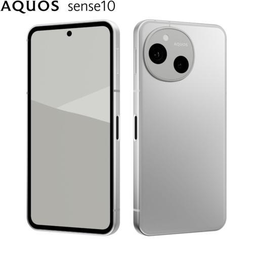シャープ(SHARP) AQUOS sense10 6.1型 8GB/256GB ライトシルバー SIM