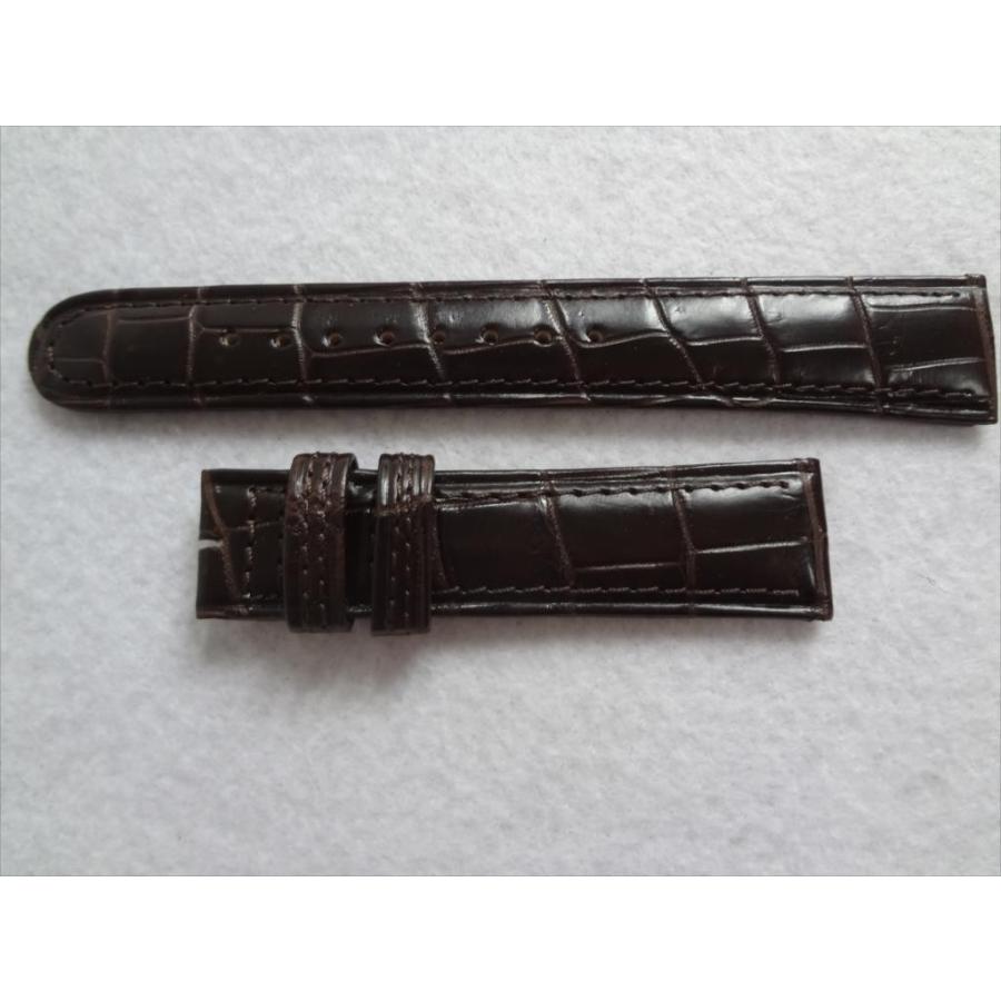 SEIKO純正バンド 18mm グランドセイコー クロコダイル本革 レザー