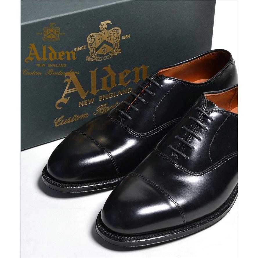 ALDEN（オールデン） #907 ストレートチップ（CAP TOE） カーフスキン