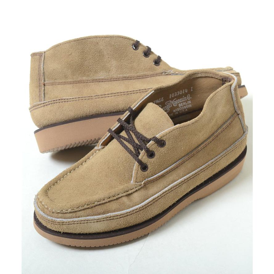 RUSSELL MOCCASIN ラッセル モカシン ベージュ メンズ シューズ