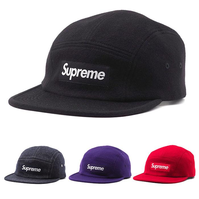 Supreme（シュプリーム） 【並行輸入品】Supreme Wool Camp Cap ウール