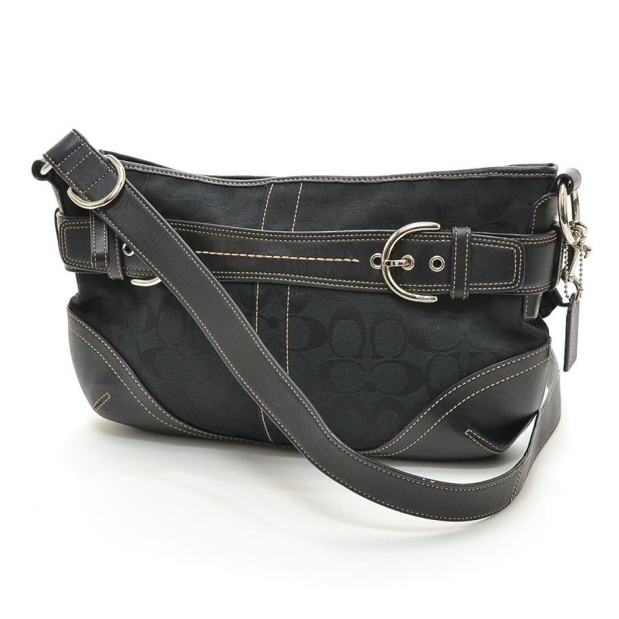 COACH コーチ ショルダーバッグ シグネチャー F07077 キャンバス