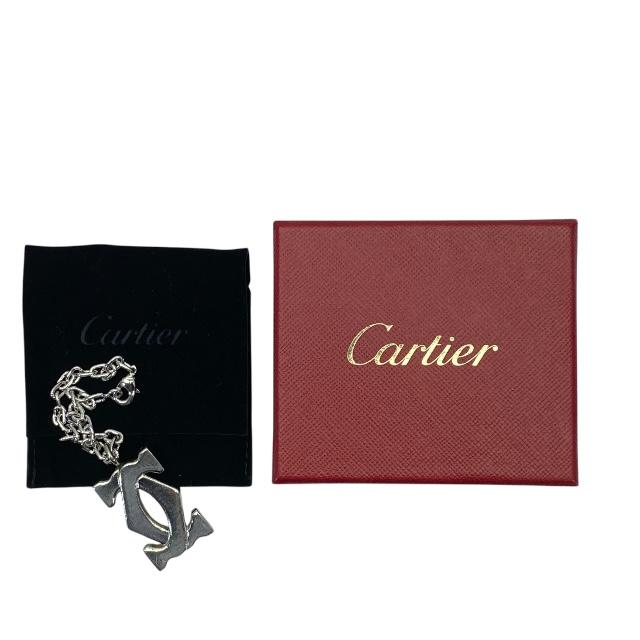 Cartier（カルティエ） 2C ロゴマーク キーホルダー バックチャーム