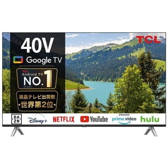 TCL テレビ 40V型 TCL 40S5404 Googleスマートテレビ 安心のメーカー