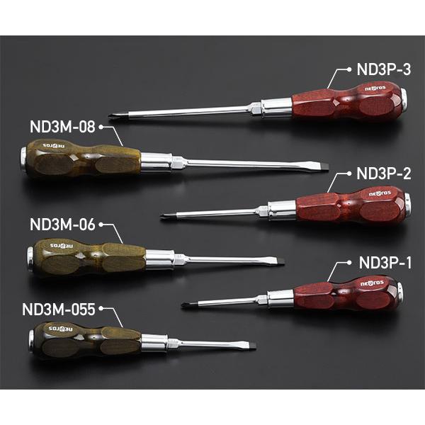 NEPROS NTD306 木柄ドライバセット6本組 ネプロス : エヒメマシン