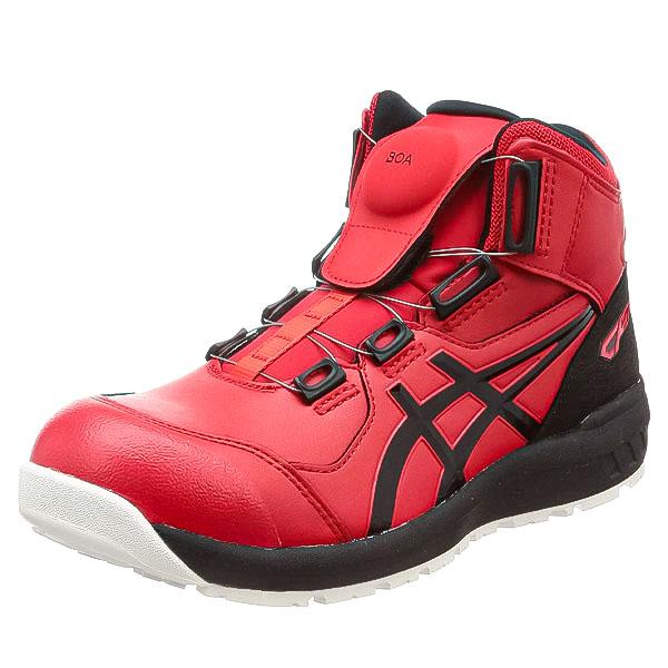 ASICS（アシックス） 安全靴 ウィンジョブ CP304 BOA クラシックレッド