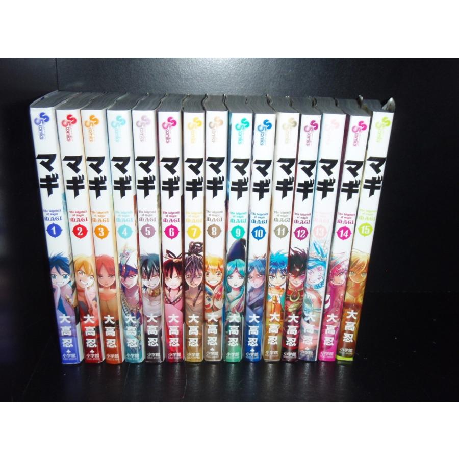 マギ 1-37巻 大高忍 中古コミック マンガ 漫画 全巻セット : エル