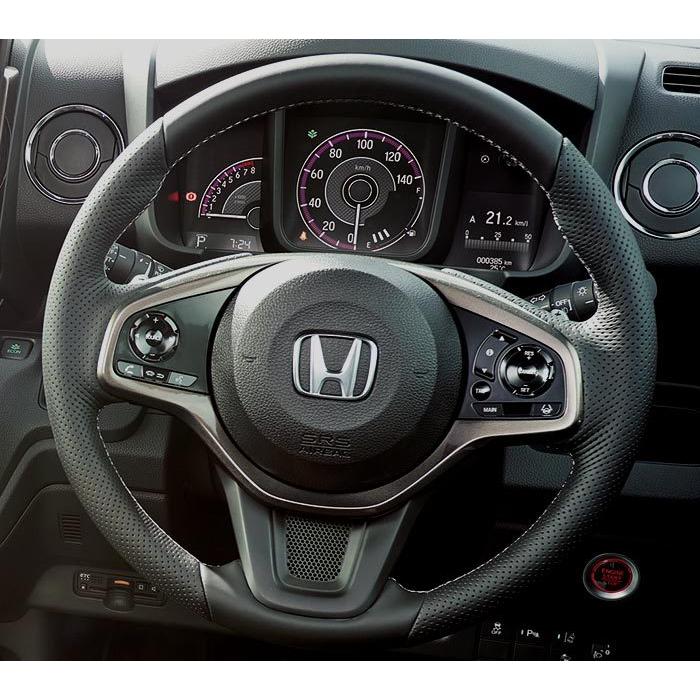 ホンダ（HONDA） N-VAN/JJ1/JJ2：純正 ステアリングホイール（本革製