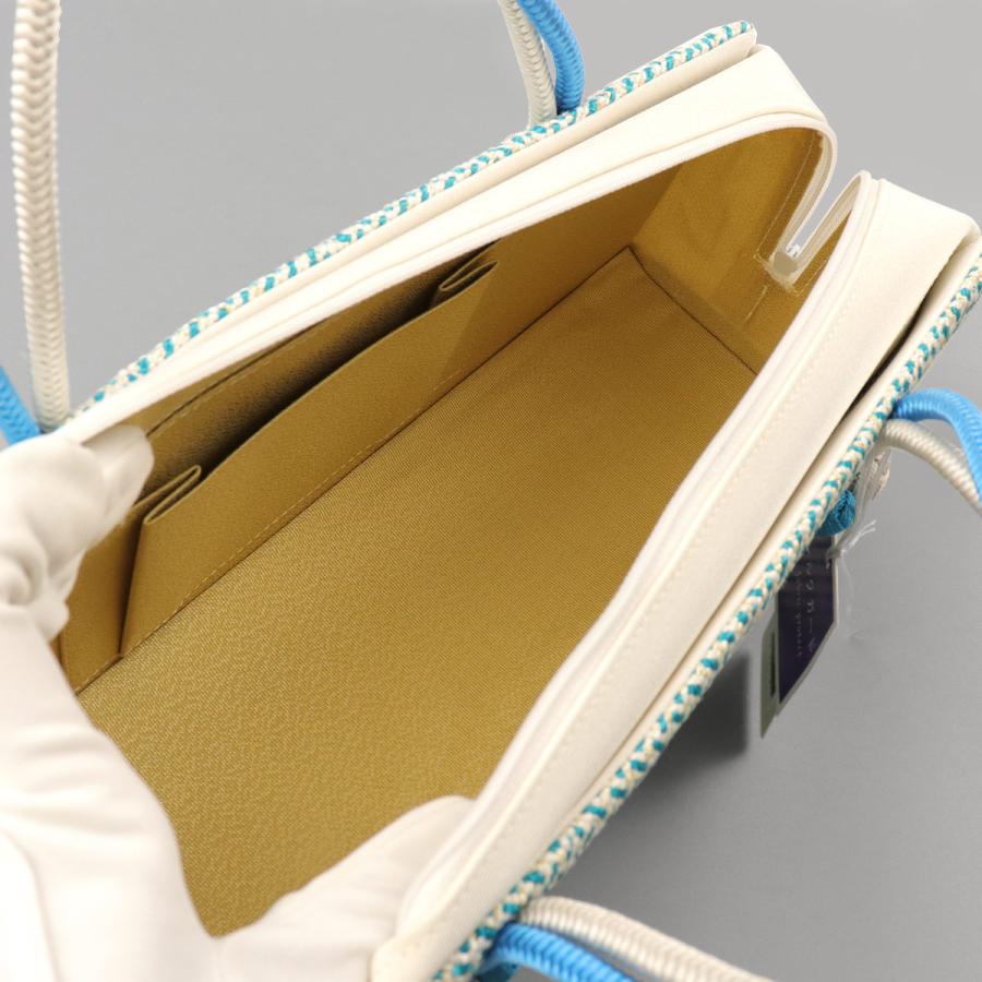 衿秀 公式 バッグ 和装 着物 ばっぐ bag 利休 横長タイプ 小田巻 組紐