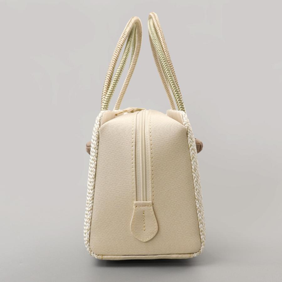 衿秀 公式 バッグ 和装 着物 ばっぐ bag 利休 横長タイプ 小田巻 組紐