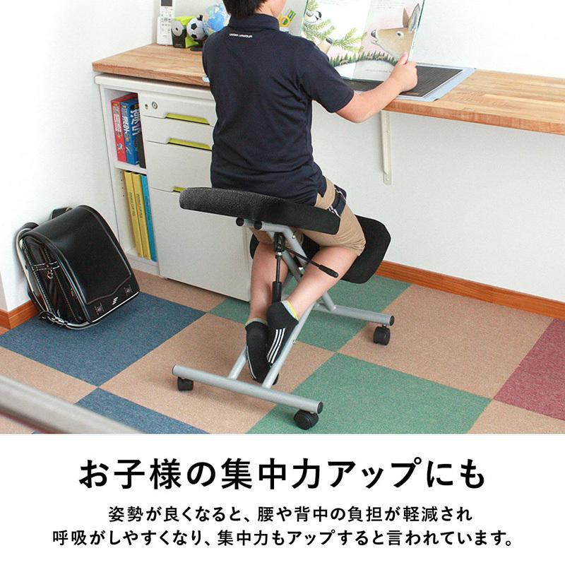 イーサプライ（e-supply） バランスチェア 姿勢矯正椅子 背筋が伸びる