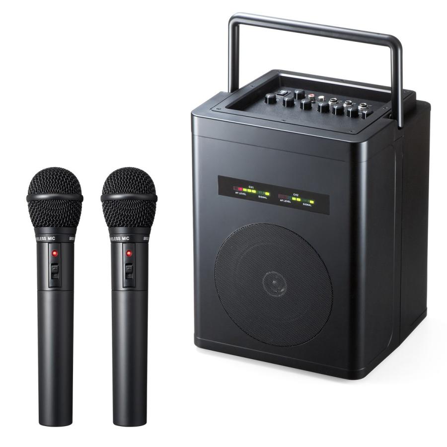 SANWA SUPPLY（サンワサプライ） ワイヤレスマイク付スピーカー 拡声器