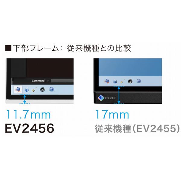 EIZO 液晶ディスプレイ ナナオ（EIZO） FlexScan EV2456-BK [24.1型