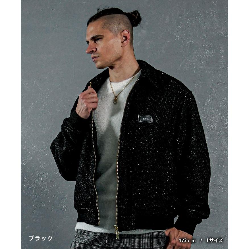 BLACK by VANQUISH（ブラックバイバンキッシュ） ツイードジャケット