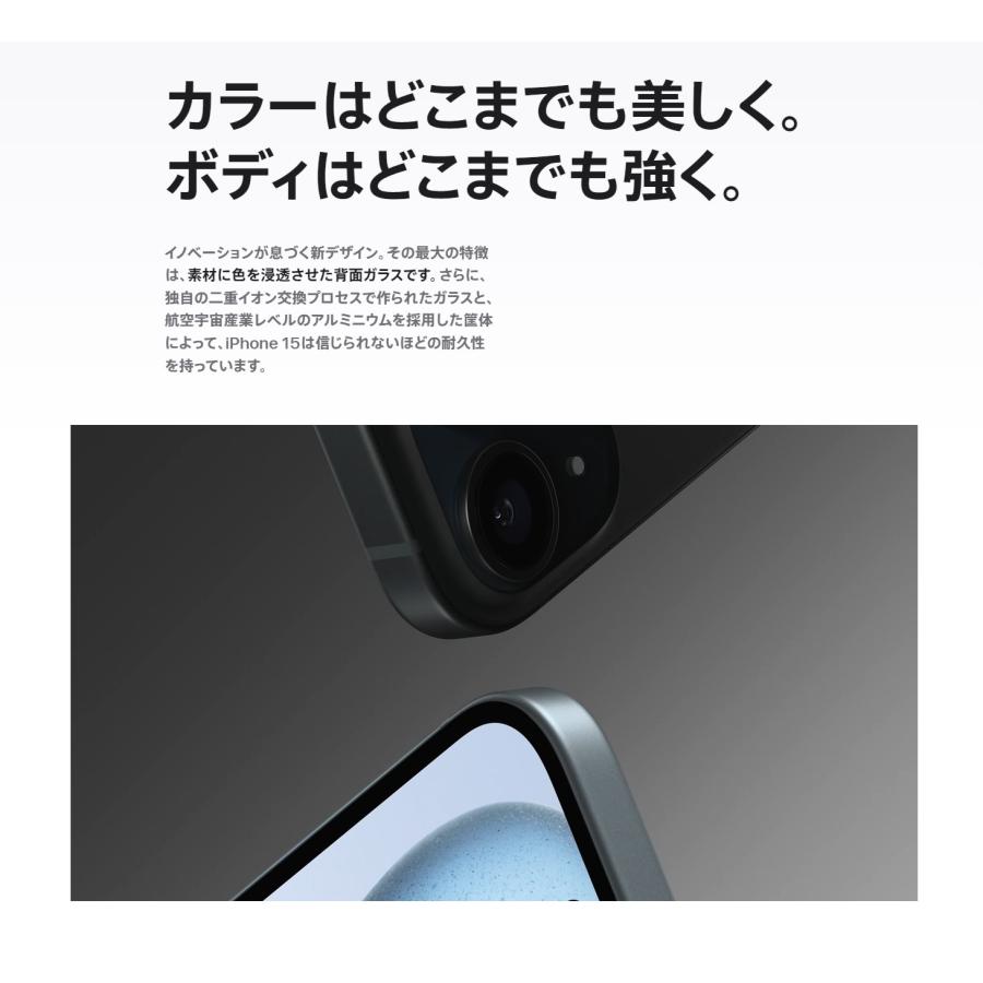 iPhone 新品未開封 iPhone15 Plus 256GB [黒/ブラック/Black] SIM