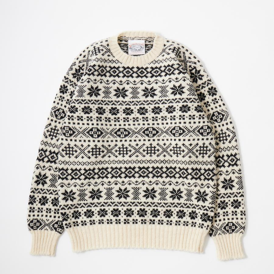 Jamieson's of Shetland JAMIESON'S ジャミーソンズ クルーネック