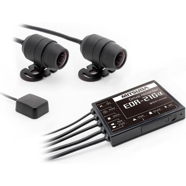 MITSUBA（ミツバ） EDR-21Gα バイク専用ドライブレコーダー ミツバサン