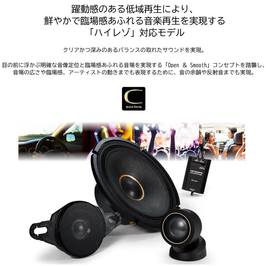 カロッツェリア TS-C1740S 17cmセパレート2ウェイスピーカー