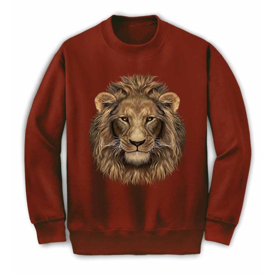 ライオン】キッズ スウェット スエット トレーナー by Fox Republic