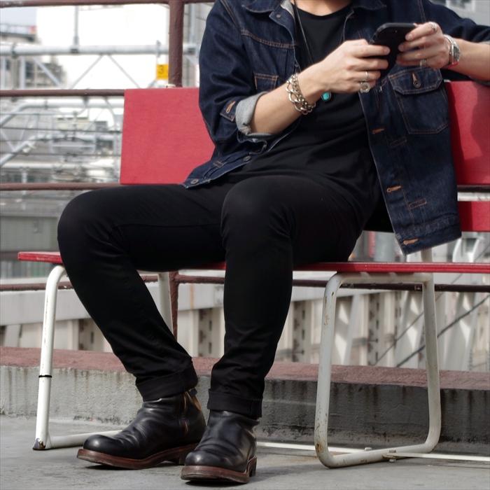 ROLLING DUB TRIO CASPER HORSEHIDE BLACK ローリングダブトリオ