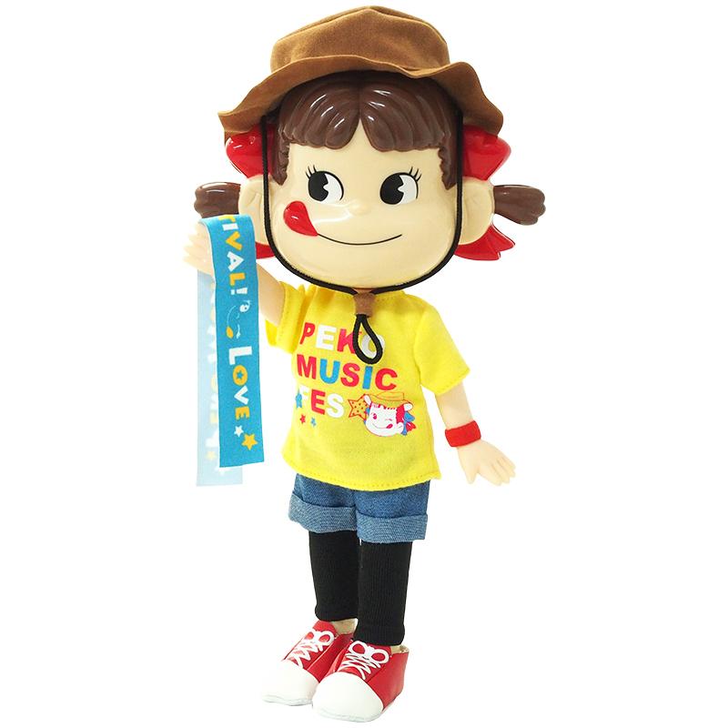 不二家（FUJIYA） 公式 おでかけペコちゃんシリーズ フェスペコちゃん