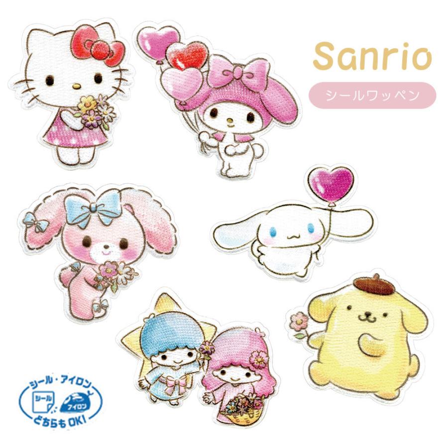 sanrio（サンリオ） ワッペン アイロン キャラクター マイメロディ