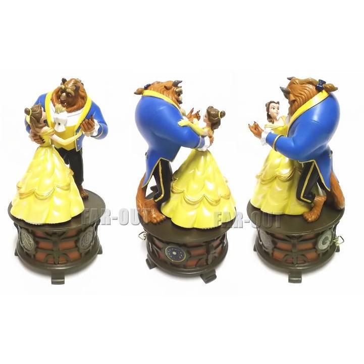 美女と野獣 ダンスシーン オルゴール フィギュアリン テーマパーク限定