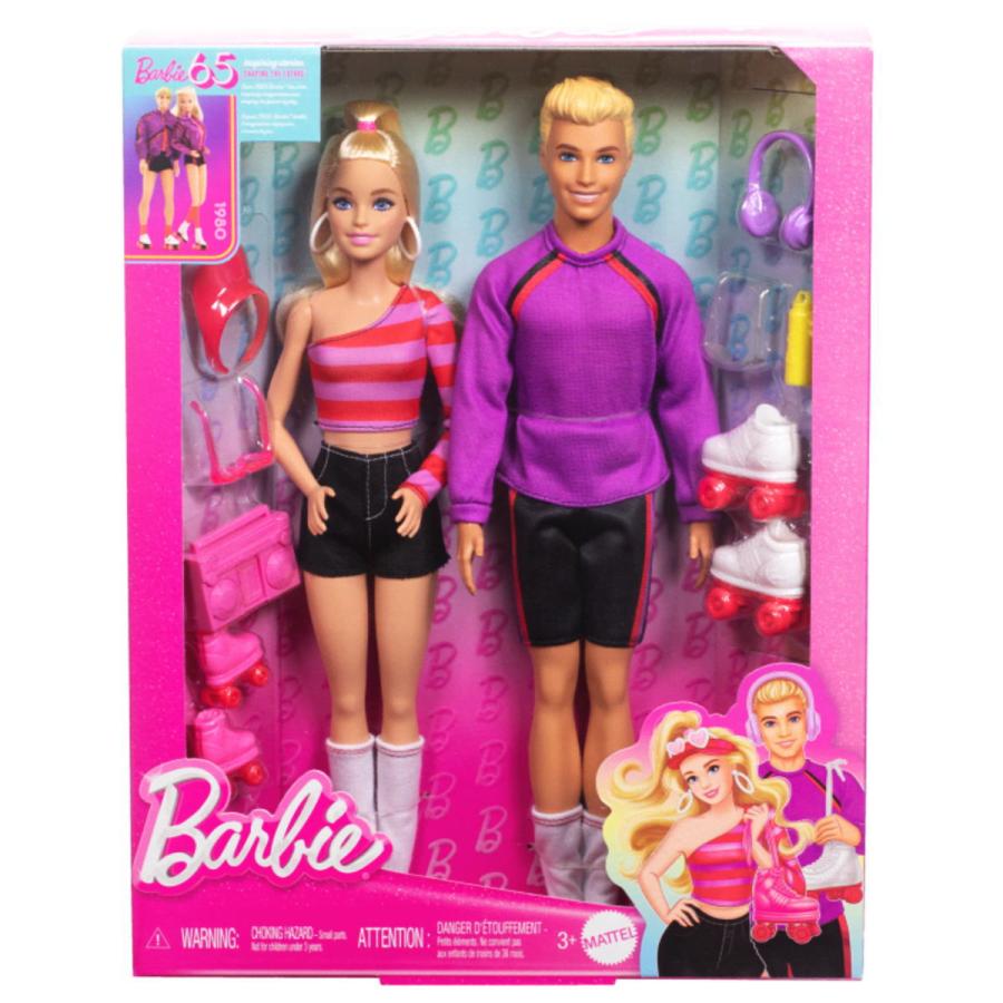 バービー & ケン 65周年記念 ファッショニスタ ローラースケート
