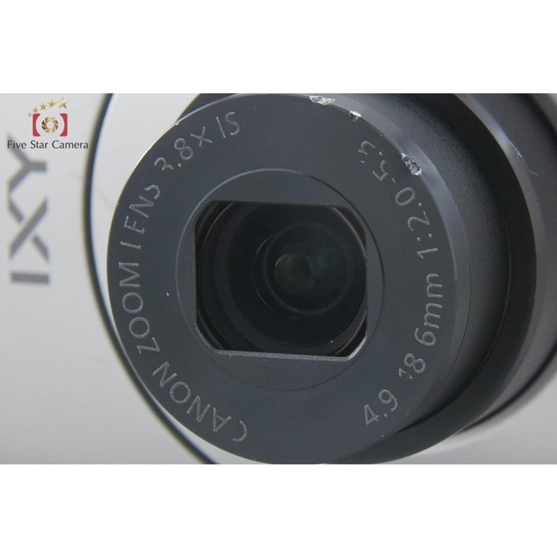 中古】Canon キヤノン IXY 30S シルバー コンパクトデジタルカメラ