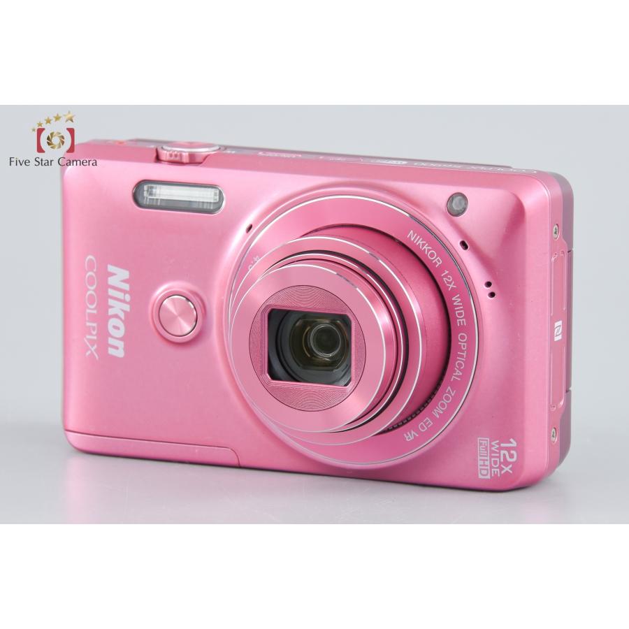 COOLPIX 【中古】Nikon ニコン S6900 グロッシーピンク コンパクト