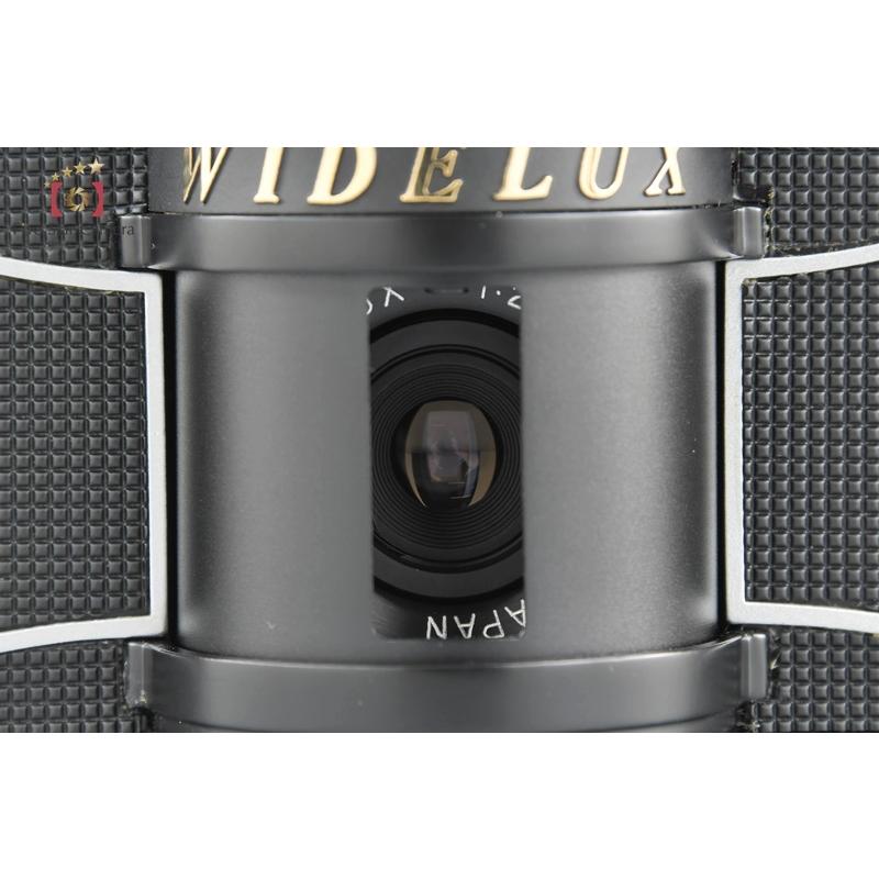 中古】Panon パノン WIDELUX F8 パノラマフィルムカメラ ブラック 元箱