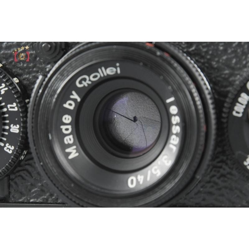 中古】Rollei ローライ 35 TE ブラック コンパクトフィルムカメラ