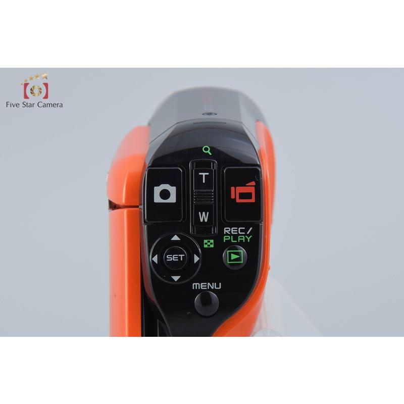 SANYO 【中古】SANYO 三洋電機 Xacti DMX-CG11 オレンジ デジタル