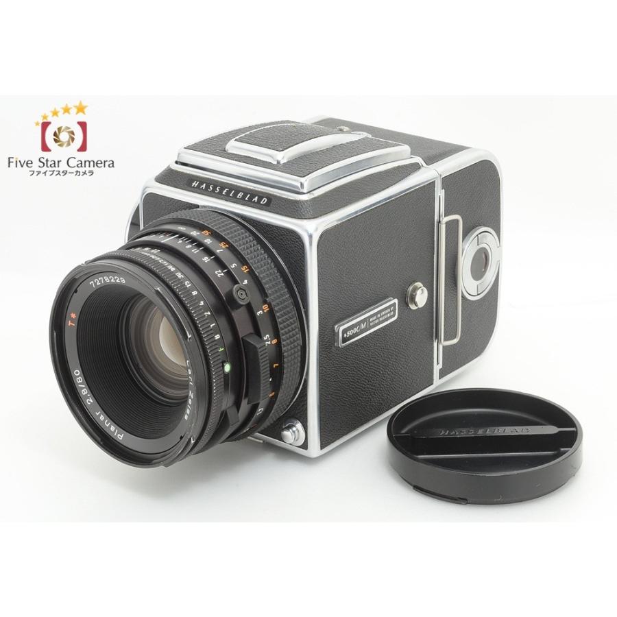 中古】HASSELBLAD ハッセルブラッド 500C/M クローム + CF Planar 80mm