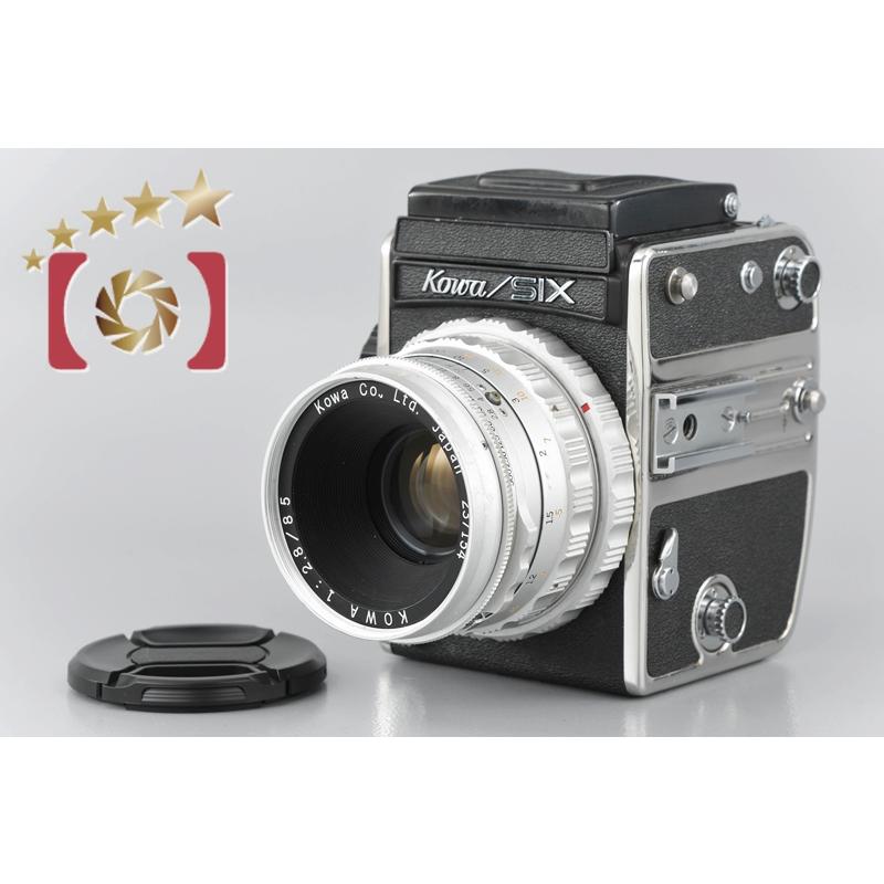 中古】Kowa コーワ SIX 中判フィルムカメラ ＋ 85mm f/2.8 : 中古