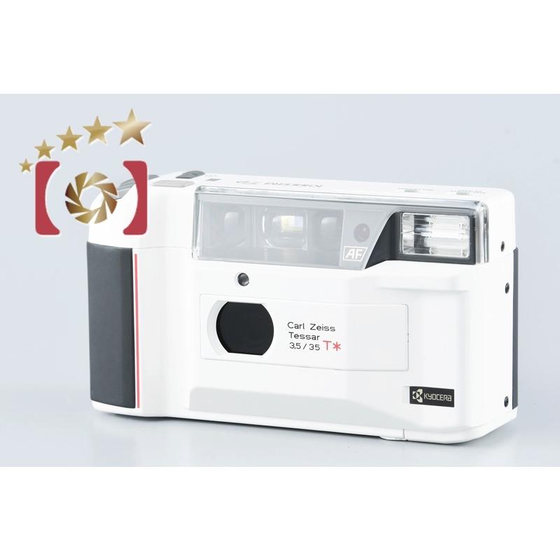 中古】Kyocera 京セラ TD ホワイト コンパクトフィルムカメラ : 中古